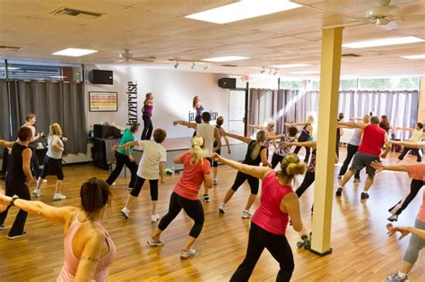 A full-body workout that blends dance cardio with strength training for the ultimate in fitness fun. . Jazzercise near me